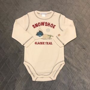 NWT Janie and Jack Baby Polar Bear Onesie 12-18M